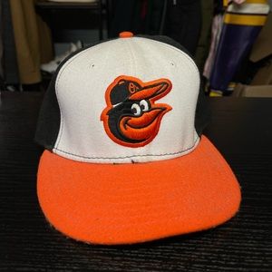 Mens Baseball Hat MLB Baltimore Oriels Size 7 1/8